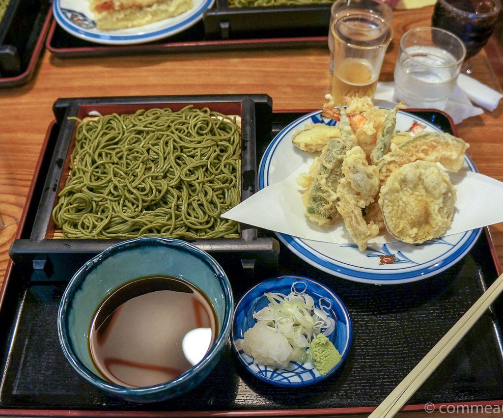 zarusoba tempura 1 of 1 Zaru Soba - Nouilles soba froides - ざるそば