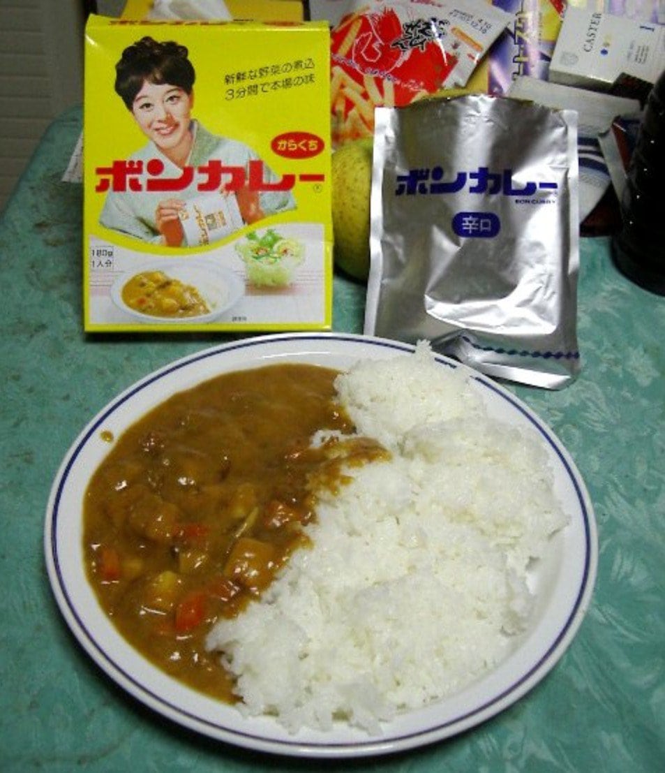 Boncurry chori kara Curry japonais - Kare raisu